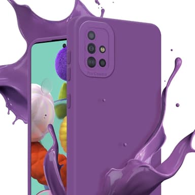 Samsung Galaxy A51 4G / M40s Deksel case (lilla)