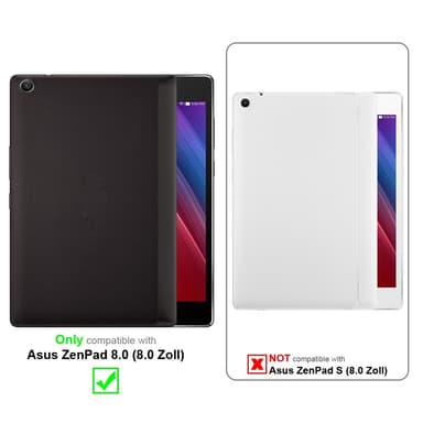 Asus ZenPad 8.0 (8.0 tomme) deksel til nettbrett (rød)