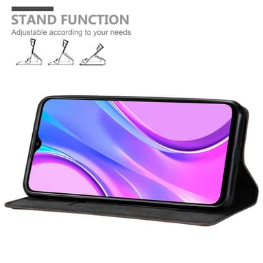Xiaomi RedMi 9 lommebokdeksel case (brun)