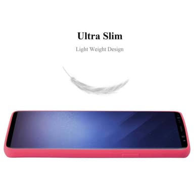 Deksel Samsung Galaxy S9 Silikon cover (rød)