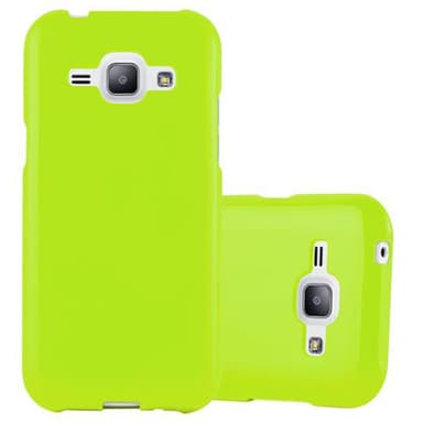Samsung Galaxy J1 2015 Deksel Case Cover (grønn)