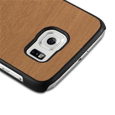 Samsung Galaxy S6 Hardt Deksel Case (brun)