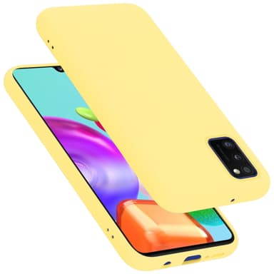 Samsung Galaxy A41 silikondeksel case (gul)