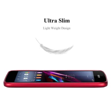 Deksel Sony Xperia E1 Case Cover (rød)