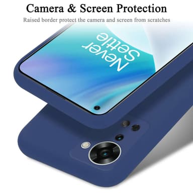 OnePlus Nord 2T silikondeksel case (blå)