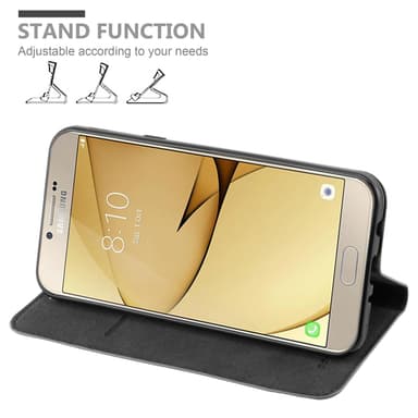 Samsung Galaxy A8 2016 lommebokdeksel case (grå)