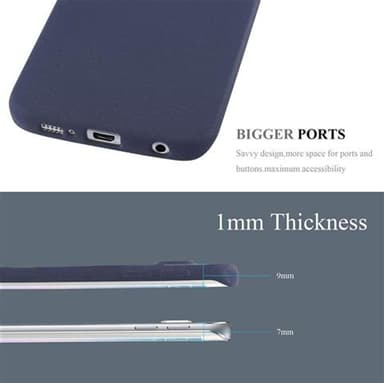 Deksel Samsung Galaxy S6 EDGE case (blå)