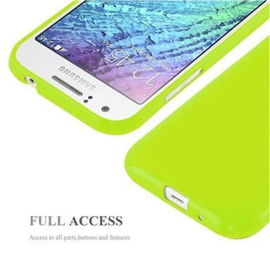 Samsung Galaxy J1 2015 Deksel Case Cover (grønn)