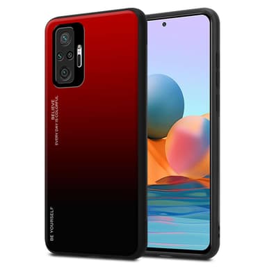Deksel Xiaomi RedMi NOTE 10 PRO Case Cover (Svart)