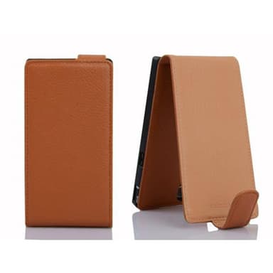 Huawei ASCEND G610 Deksel Cover Etui (brun)