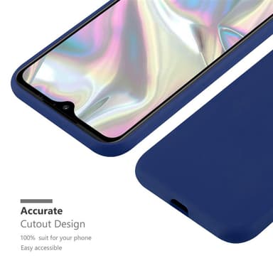 Deksel Samsung Galaxy A70e Silikon cover (blå)