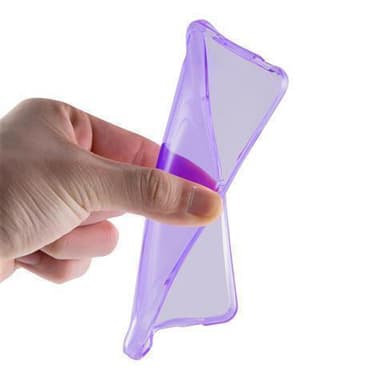 Sony Xperia M4 AQUA deksel ultra slim (lilla)