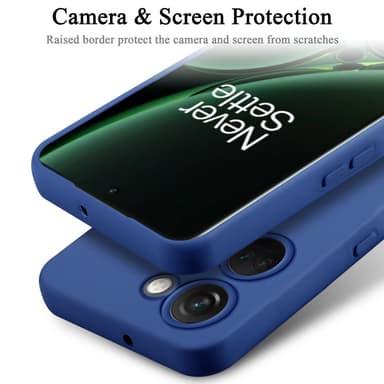 OnePlus Nord 3 5G silikondeksel case (Blå)