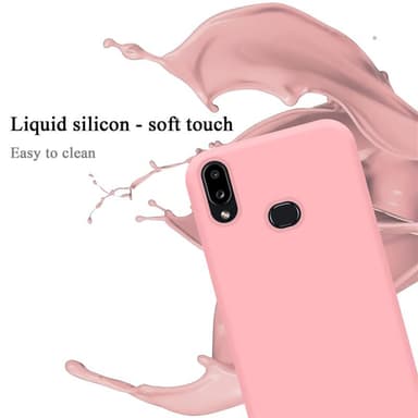 Samsung Galaxy A10s / M01s silikondeksel case (rosa)