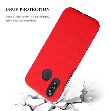 Huawei P20 LITE 2018 / NOVA 3E Deksel Case Cover (rød)