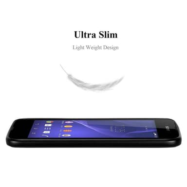 Deksel Sony Xperia E3 Case Cover (svart)