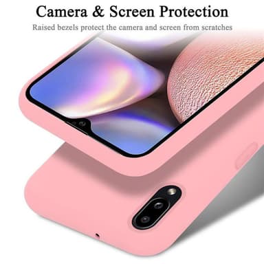Samsung Galaxy A10s / M01s silikondeksel case (rosa)