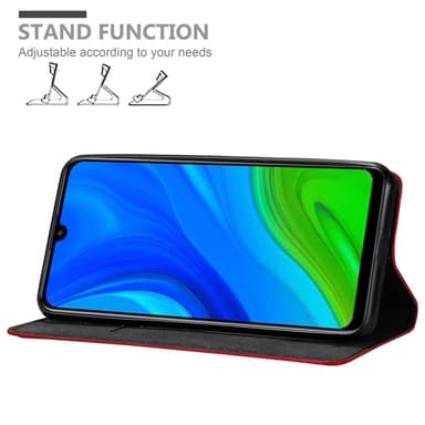 Huawei P SMART 2020 lommebokdeksel case (rød)