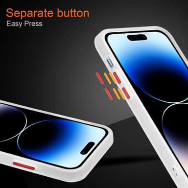 iPhone 14 PRO Deksel Case Cover (gjennomsiktig)