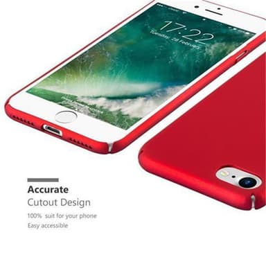 Deksel iPhone 7 / 7S / 8 / SE 2020 Case Cover (rød)