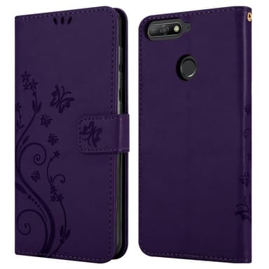 Honor 7A / Huawei Y6 PRIME 2018 lommebokdeksel Blomster