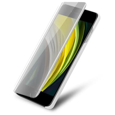 iPhone 7 / 7S / 8 / SE 2020 lommebokdeksel etui (sølv)