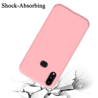 Samsung Galaxy A10s / M01s silikondeksel case (rosa)