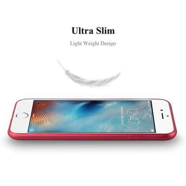 Deksel iPhone 6 PLUS / 6S PLUS Case Cover (rød)