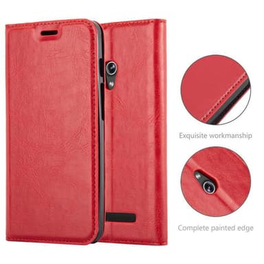 Asus ZenFone 5 2014 lommebokdeksel case (rød)
