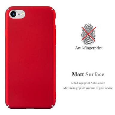 Deksel iPhone 7 / 7S / 8 / SE 2020 Case Cover (rød)