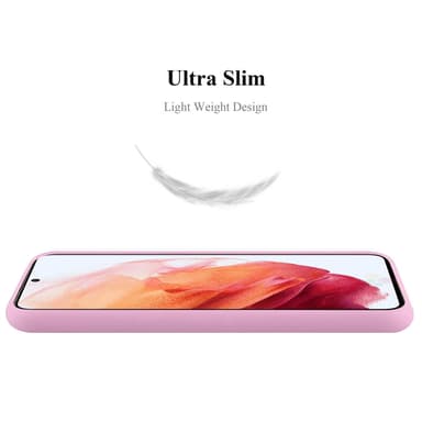 Deksel Samsung Galaxy S21 PLUS Silikon cover (rosa)