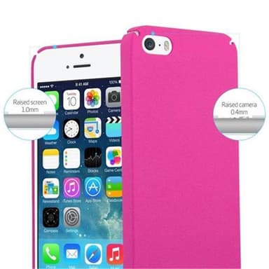 iPhone 5 / 5S / SE 2016 Hardt Deksel Cover (rosa)