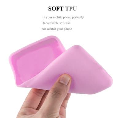 Deksel Samsung Galaxy S21 PLUS Silikon cover (rosa)