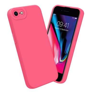 iPhone 7 / 7S / 8 / SE 2020 Deksel case (rød)