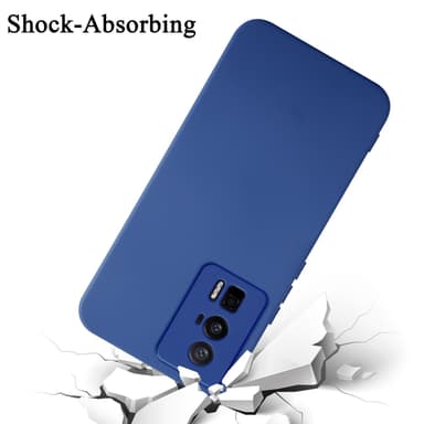 Xiaomi Poco F5 Pro silikondeksel case (blå)