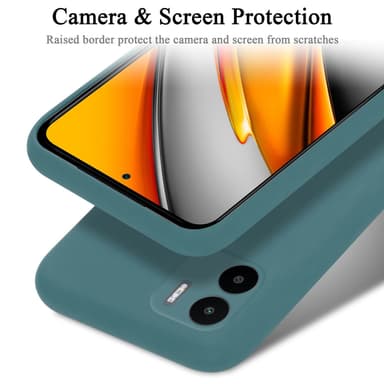 Xiaomi RedMi A1 silikondeksel case (grønn)