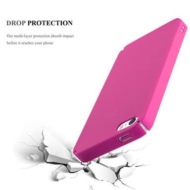 iPhone 5 / 5S / SE 2016 Hardt Deksel Cover (rosa)