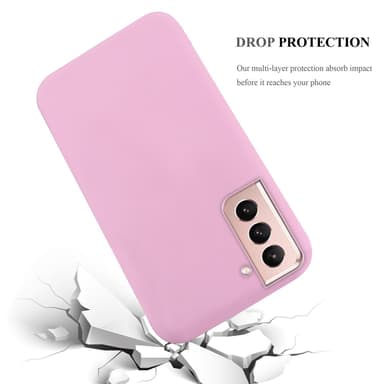 Deksel Samsung Galaxy S21 PLUS Silikon cover (rosa)