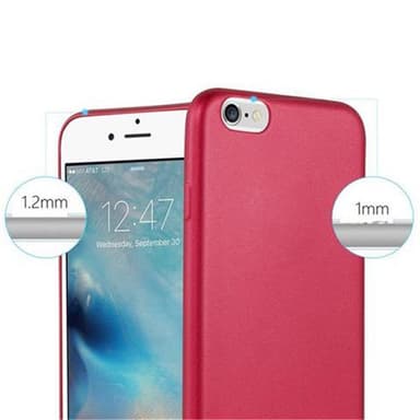 Deksel iPhone 6 / 6S Case Cover (rød)