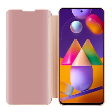 Samsung Galaxy M31s lommebokdeksel etui (rosa)