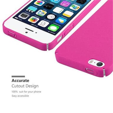iPhone 5 / 5S / SE 2016 Hardt Deksel Cover (rosa)