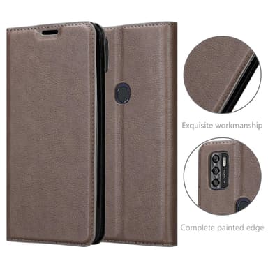 ZTE Blade A7 2020 lommebokdeksel case (brun)