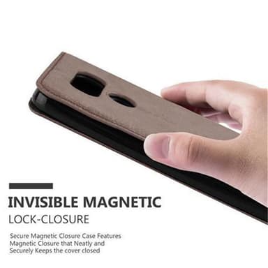 LG G6 lommebokdeksel case (brun)