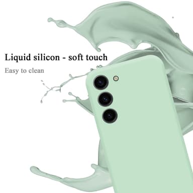 Samsung Galaxy S23 silikondeksel case (grønn)