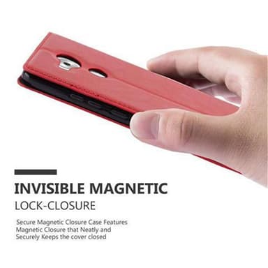 Huawei MATE 8 lommebokdeksel case (rød)