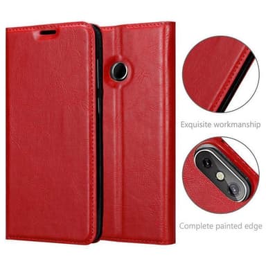 Cubot J3 PRO lommebokdeksel case (rød)