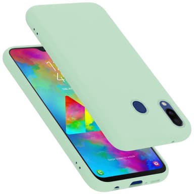 Samsung Galaxy M20 silikondeksel case (grønn)