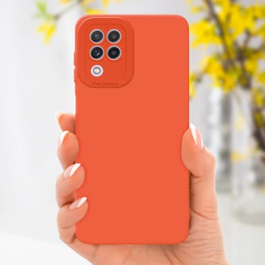 Samsung Galaxy A22 4G Deksel case (oransje)
