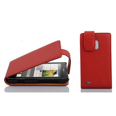 Huawei ASCEND G700 Deksel Cover Etui (rød)
