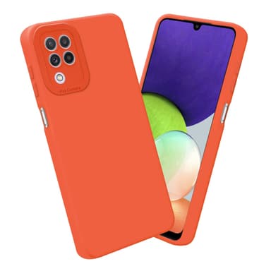 Samsung Galaxy A22 4G Deksel case (oransje)